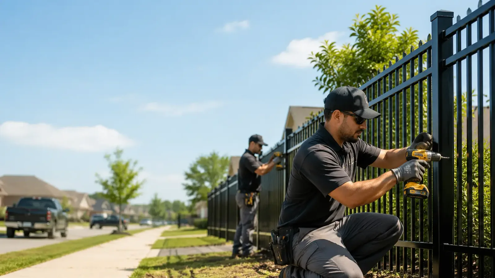 Metal Fence Installation in Round Rock, AZ